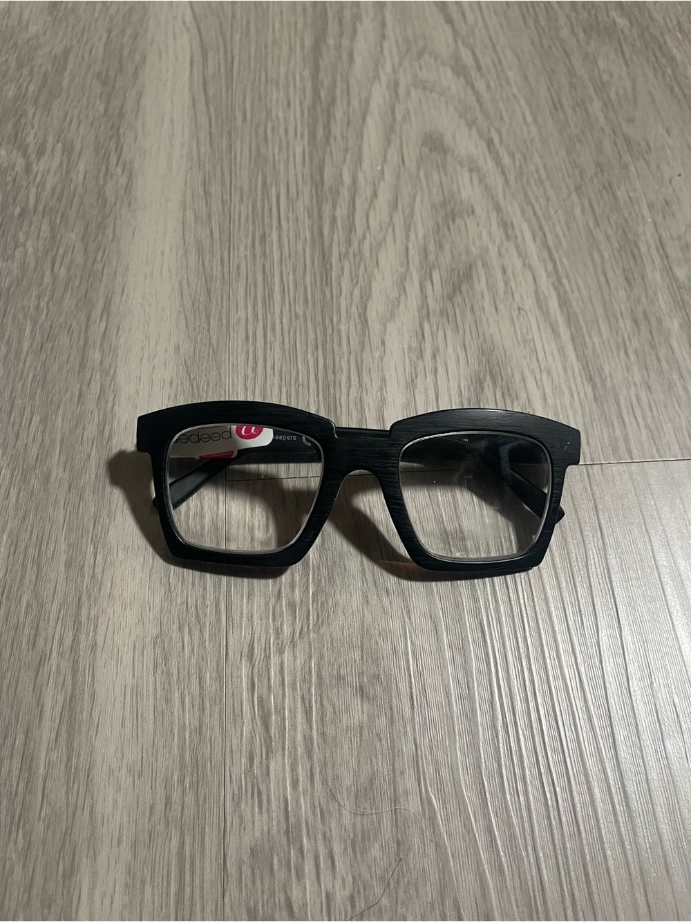 Black Woodframe Reading Eyeglasses